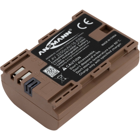 Ansmann ANSMANN Kamera-Akku A-Can LPE6 NH Camera-accu Vervangt originele accu LP-E6 7.4 V 2250 mAh