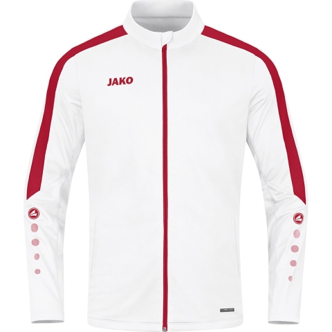JAKO 9323 Polyestervest Power - Wit/Rood - XL