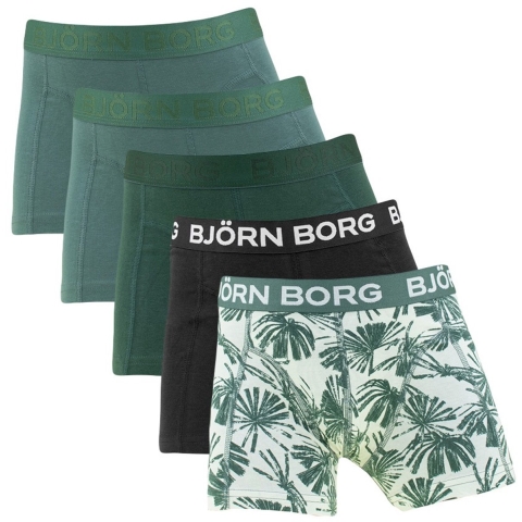 Björn Borg Boxershorts - 5-pack - Multipack - Björn Borg - 13-14 jaar (158-164) - Boxershorts
