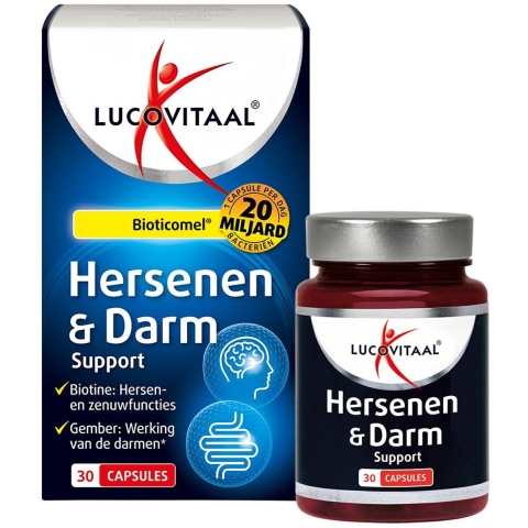 Lucovitaal Hersenen & Darm Support Capsules