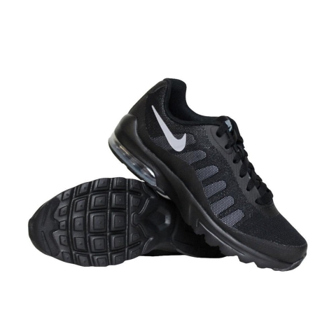 NIKE AIR MAX INVIGOR (GS),BLACK/WOL Sneakers
