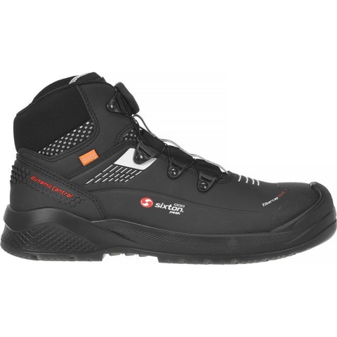 Sixton Peak Muscle BOA Hoog 43488-01 S3 | Zwart/Grijs | Maat 47 - 8053470577949
