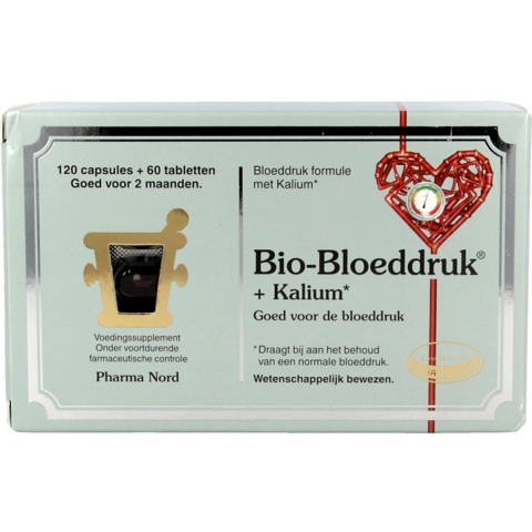 Gratis Verzending: 2x Pharma Nord Bio-Bloeddruk + Kalium 180 stuks