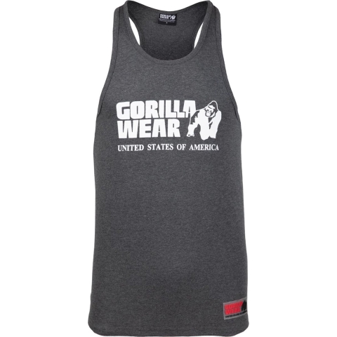 Gorilla Wear Classic Tank Top - Donkergrijs - M