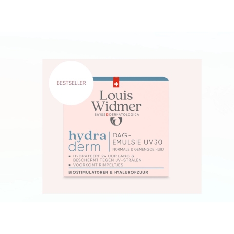 Louis Widmer Hydraderm Dagemulsie UV 30 | 50 ml