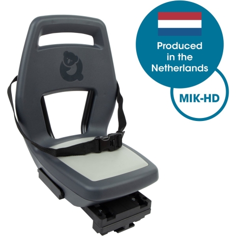 6+ Junior Seat MIK-HD compleet  -Grey