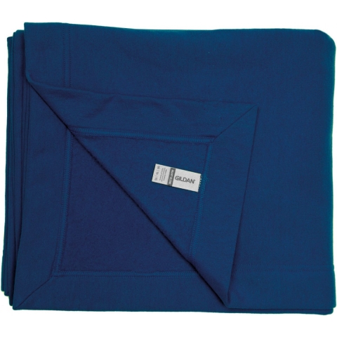 Gildan G18900 Heavy Blend™ Fleece Stadium Blanket - Navy - One Size