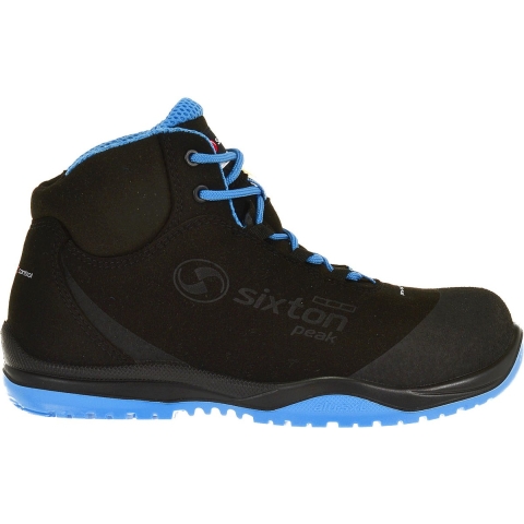 Sixton Peak 91370-01 Cuban Hoog S3 SRC ESD | Zwart/Blauw | Maat 42 - 00.091.104.42