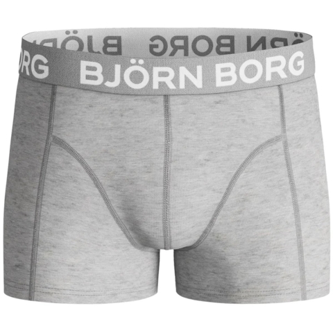 Björn Borg Boxershorts - 5-pack - Blauw/zwart/grijs - Björn Borg - 11-12 jaar (146-152) - Boxershorts