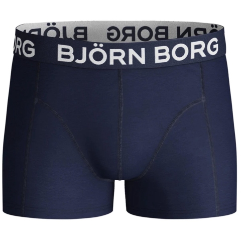Björn Borg Boxershorts - 5-pack - Blauw/zwart/grijs - Björn Borg - 13-14 jaar (158-164) - Boxershorts