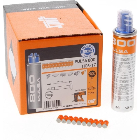 Spit Pulsa nagels HC 6/17 VE=500+Gas - 057551