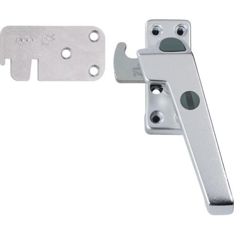 AXA 3320 Veiligheids raamsluiting F1 met kindslot, nok en haakschoot sluithaak rechtsdraaiend - 3320-71-91/6