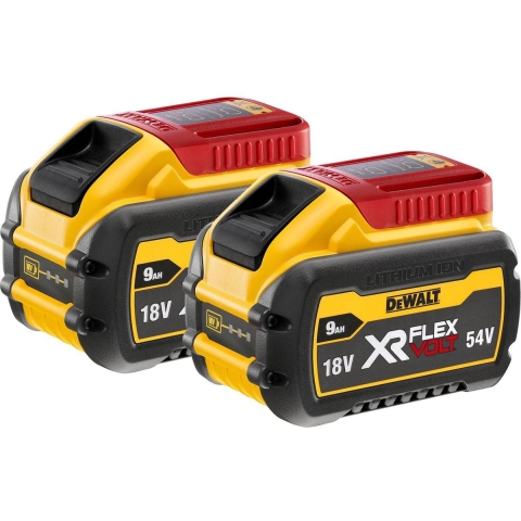 DeWALT DCB547X2 2x Accu 9.0Ah 54V XR FlexVolt