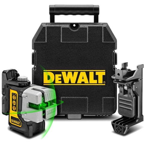 DeWALT DW089CG Zelfnivellerende multilijnlaser groen - 3 stralen