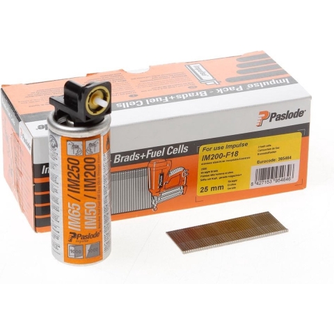 Paslode Afwerknagel F18x38 INOX A2 VE=2000+2Gas IM50 - 395466