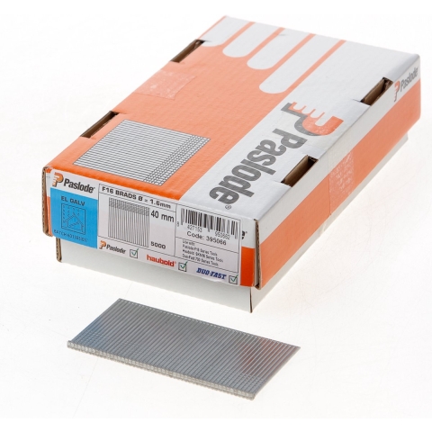 Paslode Afwerknagel F16-40mm Verzinkt 3mµ VE=5000 - 395066