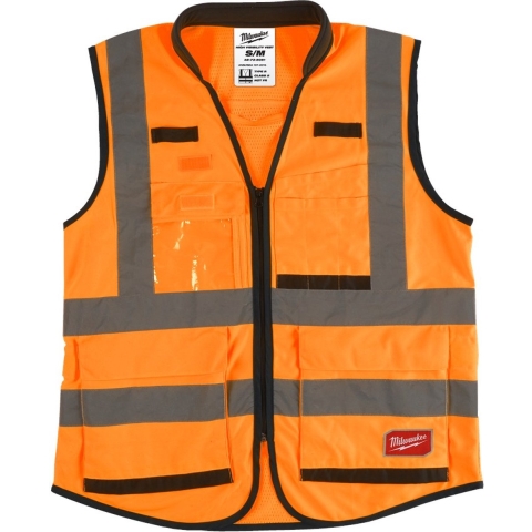 Milwaukee Premium Hi-Vis Veiligheidshesje Klasse 2 Oranje - S/M - 4932471898