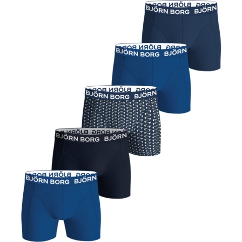 Björn Borg Boxershorts - 5-pack - Multipack - Björn Borg - 15-16 jaar (170-176) - Boxershorts