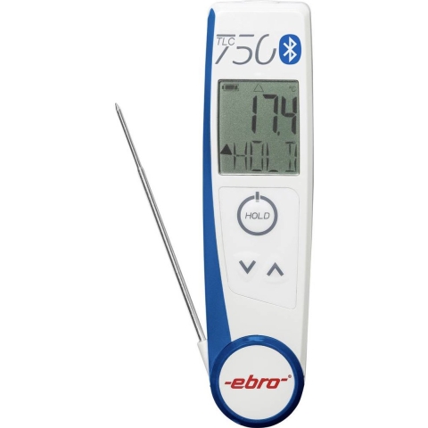 Xylem TLC 750 BT Infrarood-thermometer en insteekthermometer (HACCP) Meetbereik temperatuur -50 tot +250 °C