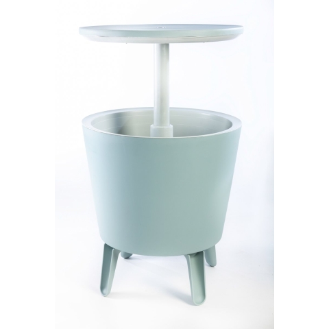 Keter Coolbar Partytafel - 49.5x49.5x57cm-84.5cm - 30 L - Blauw