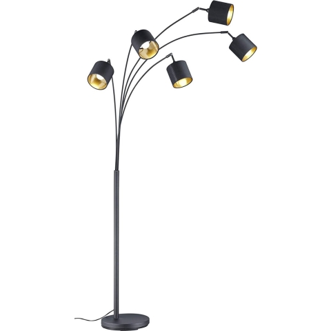 Trio TOMMY - Vloerlamp - Zwart