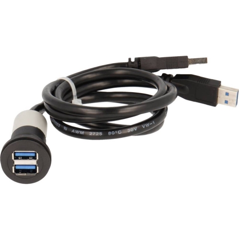 Schlegel RRJ_2USB3_SW_150 2x USB 3.0-bus A - 2x USB 3.0-stekker A 1 stuk(s)