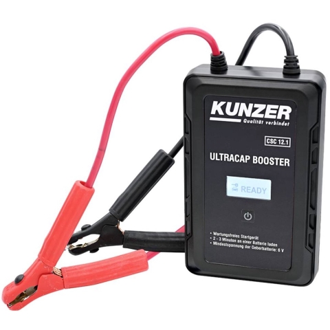 Kunzer Oplader, Snelstartsysteem CSC 12.1 Starthulpstroom: 800 A