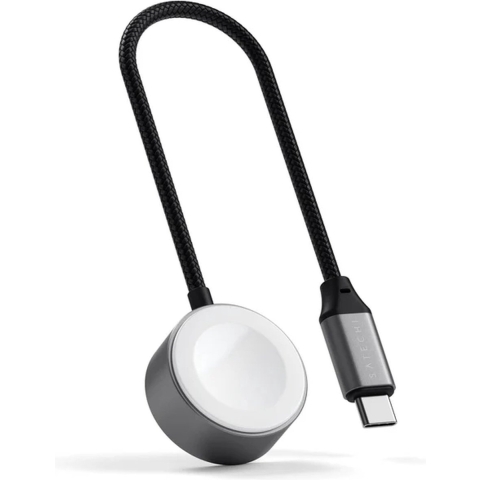 Satechi ST-QCAWM Magnetische laadkabel Watch Series 1, Watch Series 2, Watch Series 3, Watch Series 4, Watch Series 5, Watch Series 6, Watch Series 7, Watch