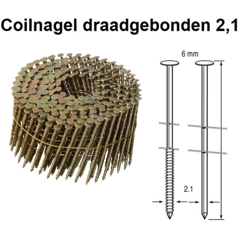 Dutack DutackFasteners Coilnagel RNCW21 Nk 45mm ds 14mille - 5222032 - 5222032