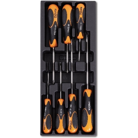 Beta Harde voorgevormde inzetbakken met assortiment gereedschap T228 - 024240228