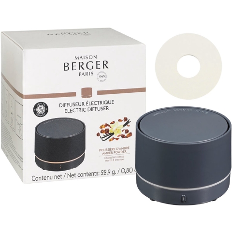 Maison Berger Nomad / Aroma Diffuser Blauw / Grijs - Poussière d&apos;Ambre