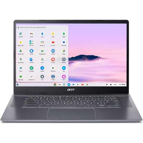 Acer Chromebook Plus 515 CB515-2H-55JL Intel® Core™ i5 i5-1235U 39,6 cm (15.6") Full HD 8 GB LPDDR5x-SDRAM 512 GB SSD ChromeOS Grijs