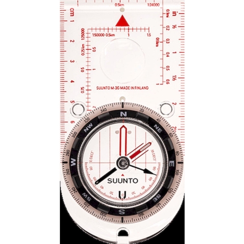 SUUNTO M-3 Plaatkompas Global - Transparant