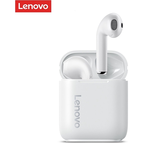 Lenovo LivePods LP2 - Bluetooth oordopjes - Draadloos - In-ear - Wit
