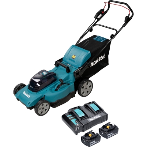 Makita DLM480CT2 Accu Grasmaaier 48cm 2x18V 5.0Ah