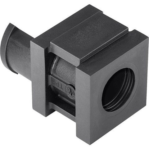 HellermannTyton VP-S_12-13_Ins-sgl-PL-BK (20) Enkele doorvoertule Halogeenvrij Kunststof Zwart 20 stuk(s)