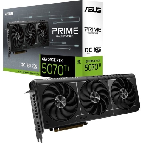 ASUS Prime -RTX5070TI-O16G NVIDIA GeForce RTX 5070 Ti 16 GB GDDR7
