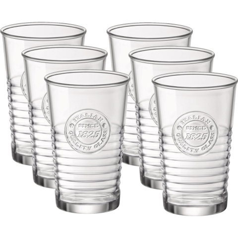 Set van 18x stuks waterglazen/drinkglazen transparant 300 ml -