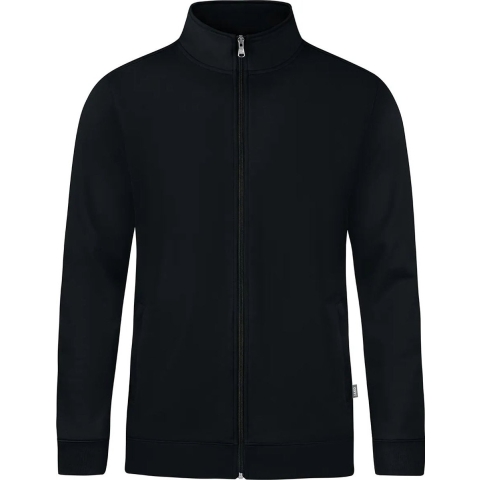 JAKO C9830 Sweaterjas Doubletex - Zwart - 4XL