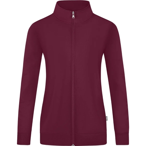JAKO C9830D Sweaterjas Doubletex Dames - Kastanje - 36