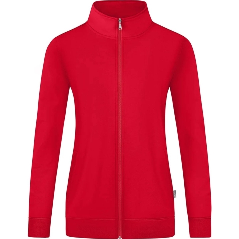 JAKO C9830D Sweaterjas Doubletex Dames - Rood - 48