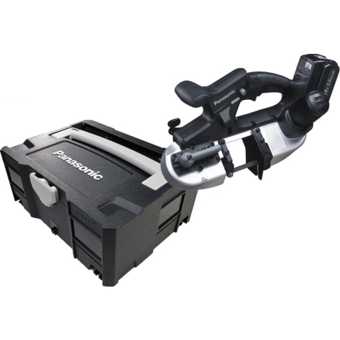 Panasonic Tools EY45A5LJ2G Accu bandzaagmachine 14,4/18V 5.0Ah in Systainer