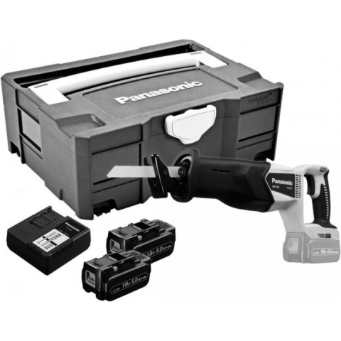 Panasonic Tools EY45A1LJ2G Accu reciprozaag 14,4/18V 5.0Ah in Systainer