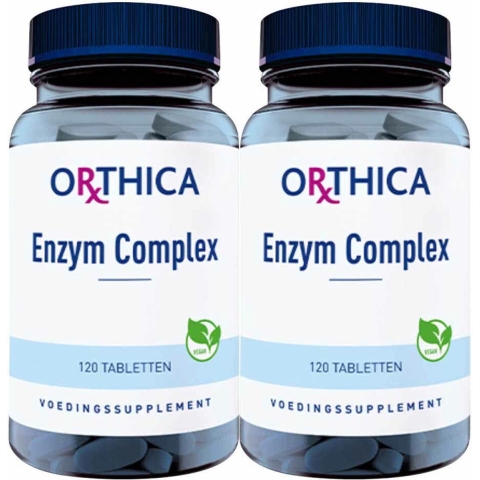 Gratis Verzending: 2x Orthica Enzym Complex 120 tabletten