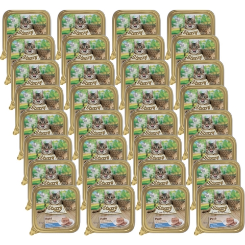 32x Stuzzy Kattenvoer Paté Forel 100 gr