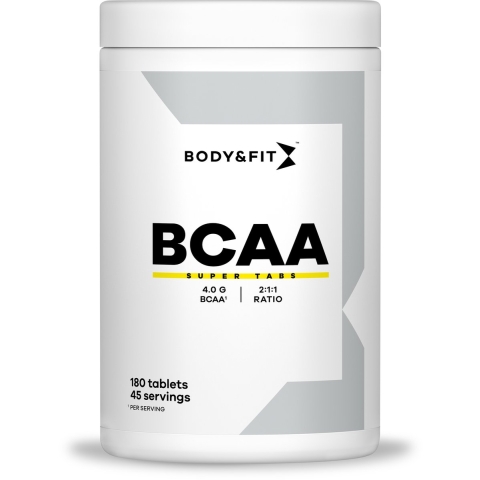 Body&Fit BCAA Super Tabs 180 tabletten