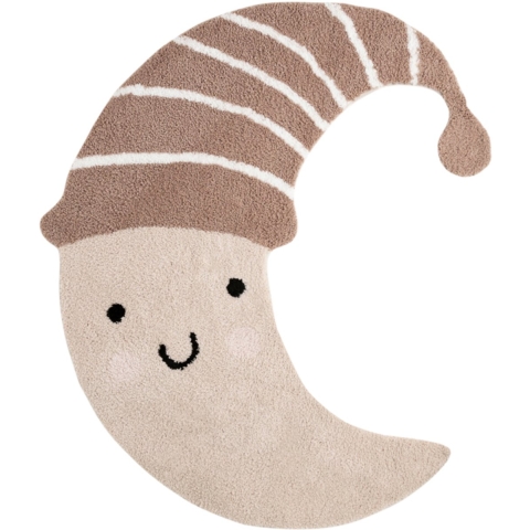 Vloerkleed Baby's Only Heaven Maan Clay/Warm Linen