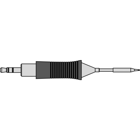 Weller RTM 004 S Soldeerpunt Beitelvorm Lengte soldeerpunt: 19 mm Inhoud: 1 stuk(s)