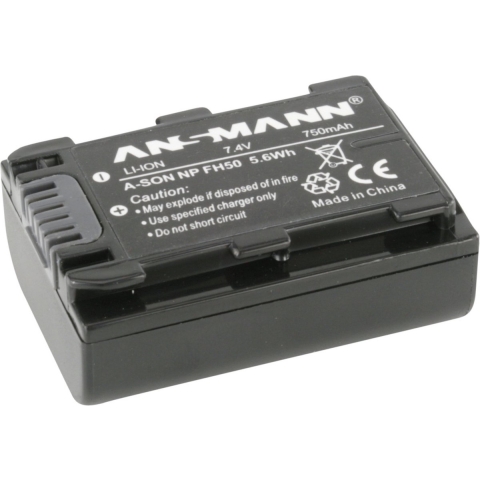 Ansmann A-Son NP FH 50 Camera-accu Vervangt originele accu NP-FH50 7.4 V 750 mAh