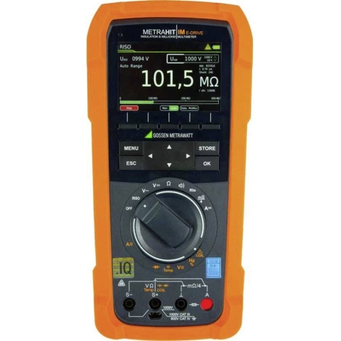 Gossen Metrawatt M274S Multimeter, High-precision multimeter Kalibratie (DAkkS) Digitaal Datalogger CAT III 1000 V, CAT IV 600 V Weergave (counts): 31000